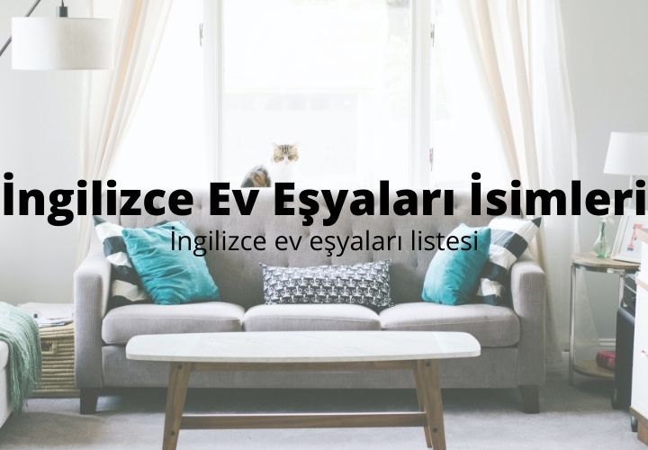 İngilizce Ev Eşyası İsimleri