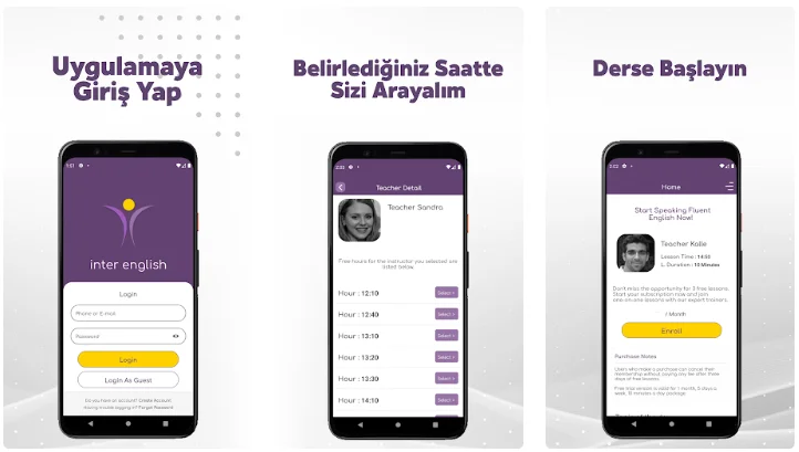ingilizce konuşma uygulaması